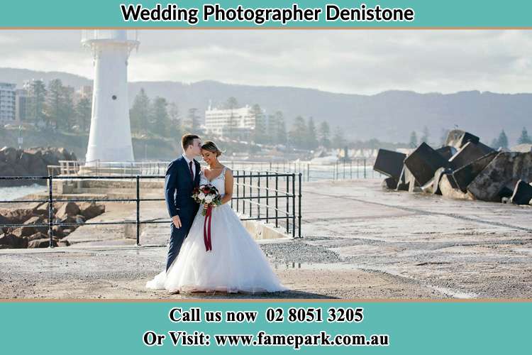 Photo of the Bride and Groom at the Watch Tower Denistone NSW 2114