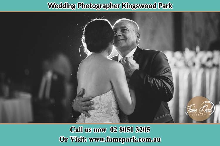 Photo of the Bride dancing with her father Kingswood Park NSW 2747