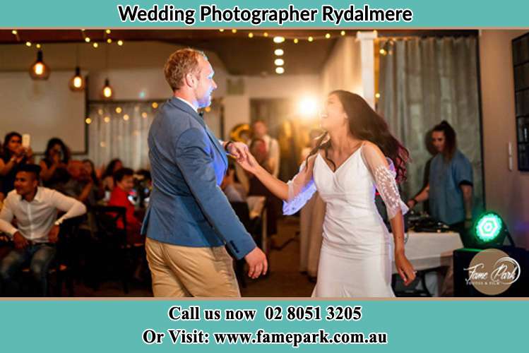 Photo of the Groom and the Bride dancing Rydalmere NSW 2116