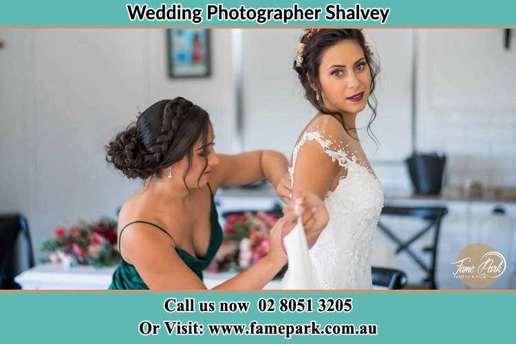 Photo of the Bride and the bridesmaid preparing Shalvey NSW 2770