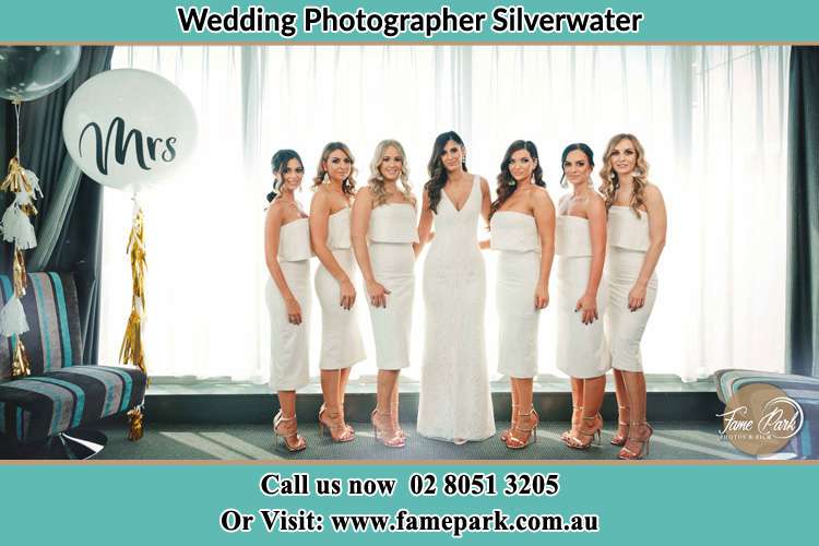 Photo of the Bride and the bridesmaids Silverwater NSW 2128